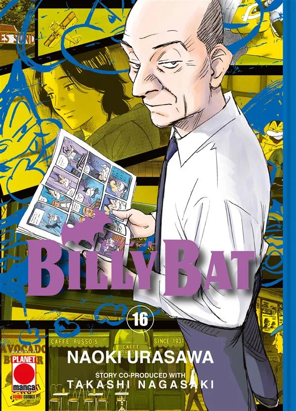 Billy Bat 16 copertina