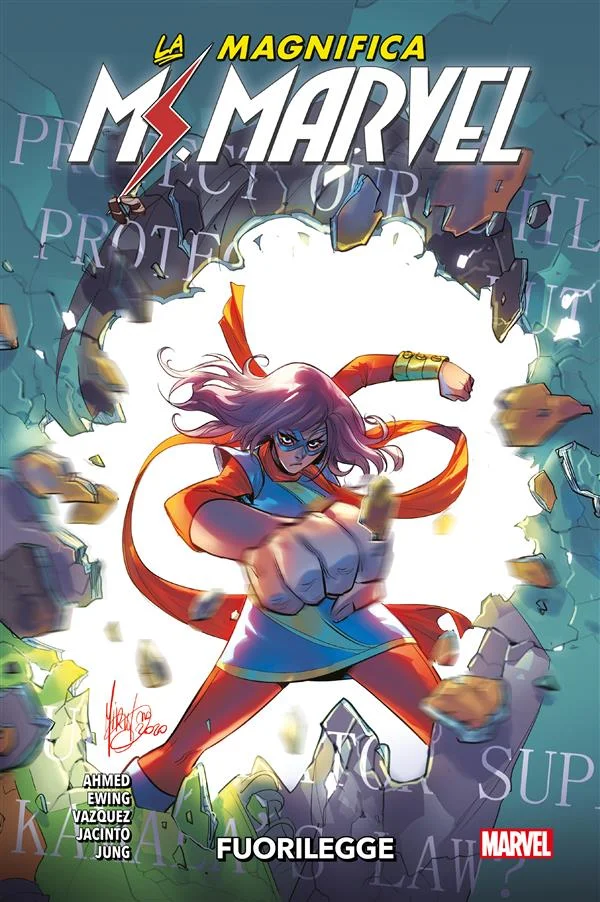 Copertina di La Magnifica Ms. Marvel (2019) — Volume 3