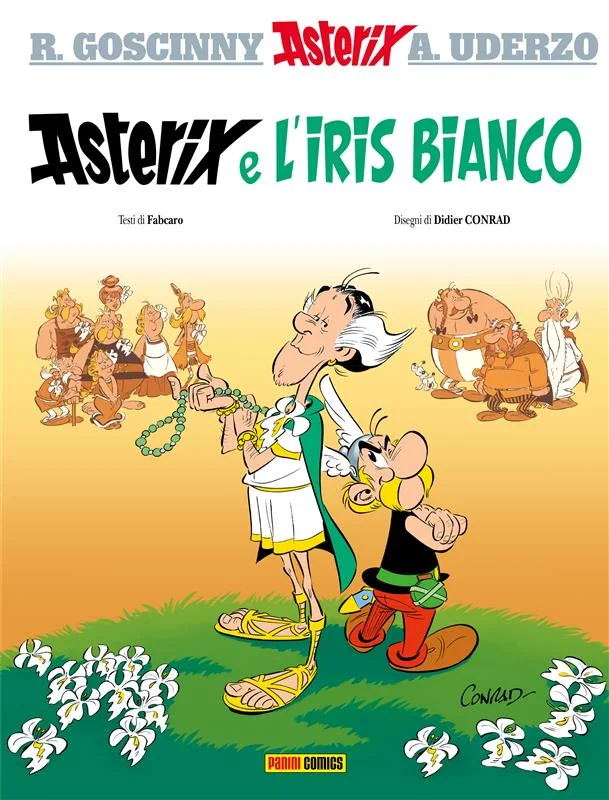 Asterix e l'Iris Bianco copertina