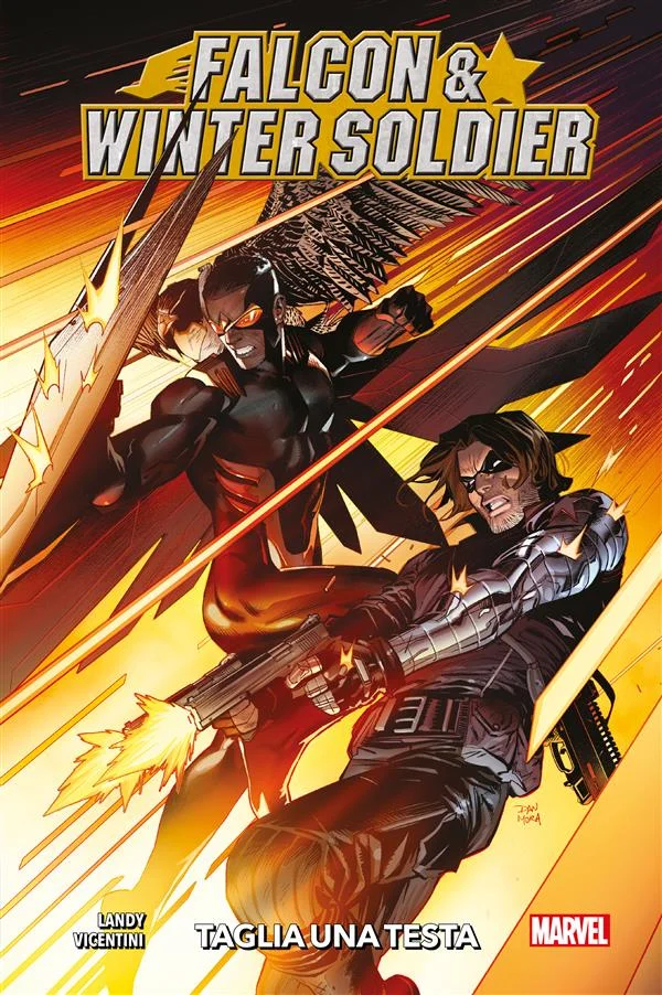 Copertina di Falcon & Winter Soldier - Taglia una testa — Volume 19