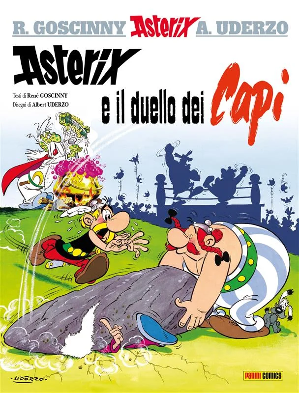Asterix e il duello dei capi copertina