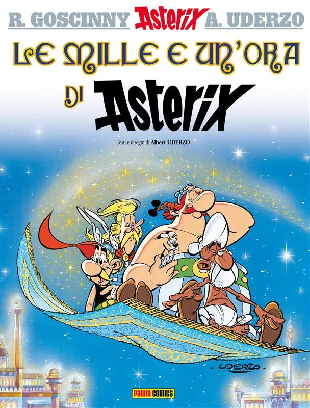 Le mille e un'ora di Asterix copertina