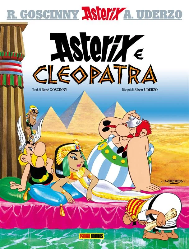 Asterix e Cleopatra copertina