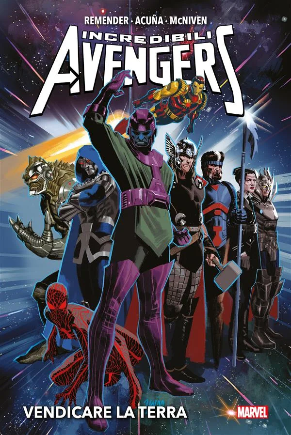 Incredibili Avengers: Vendicare la Terra copertina