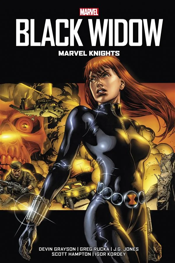 Black Widow - Marvel Knights copertina