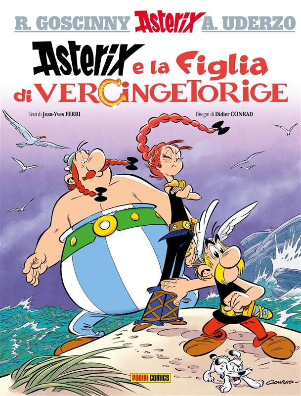 Asterix e la figlia di Vercingetorige copertina