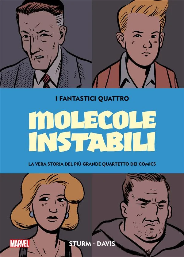 Copertina di Fantastici Quattro - Molecole Instabili — Volume 1