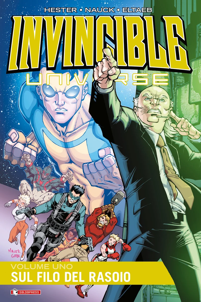 Invincible Universe vol. 1 copertina