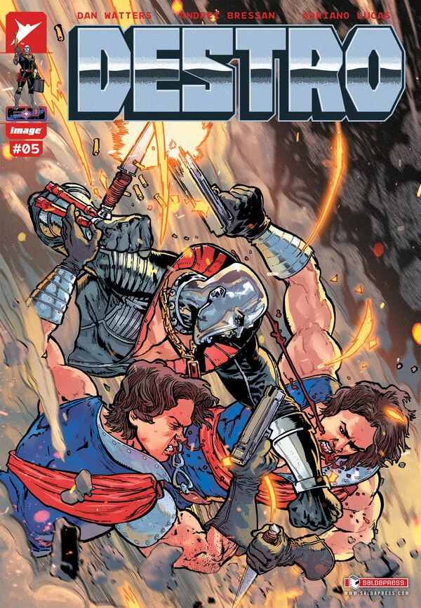 Road to G.I.Joe: Destro #5 copertina