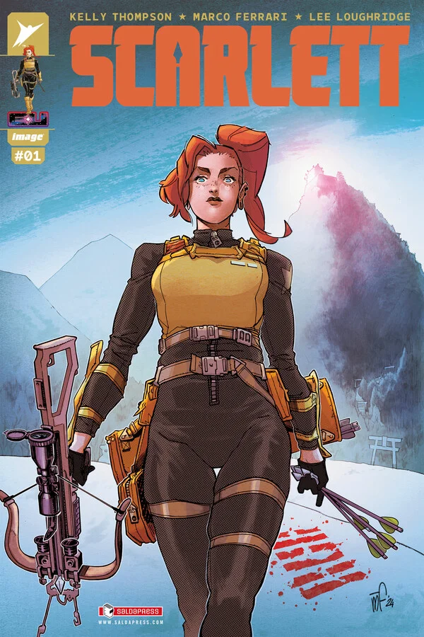 Road to G.I.Joe: Scarlett #1 copertina