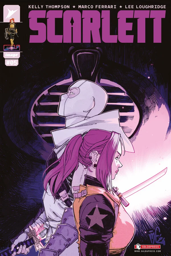 Road to G.I.Joe: Scarlett #5 copertina