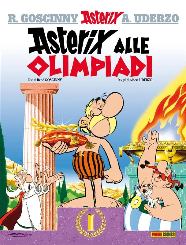 Asterix alle Olimpiadi copertina