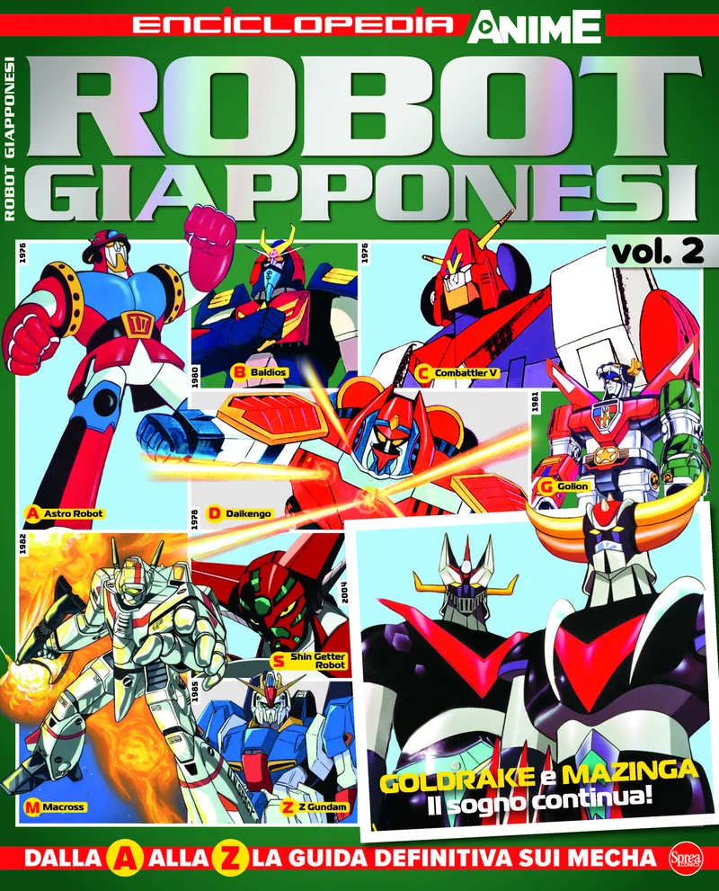 Robot Giapponesi Vol. 2 copertina