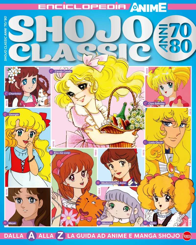 Shojo Classic anni 70-80 copertina