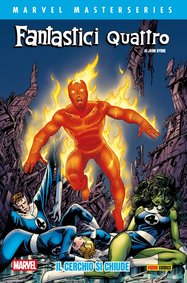 Copertina di Marvel Masterseries - Fantastici Quattro di John Byrne 5