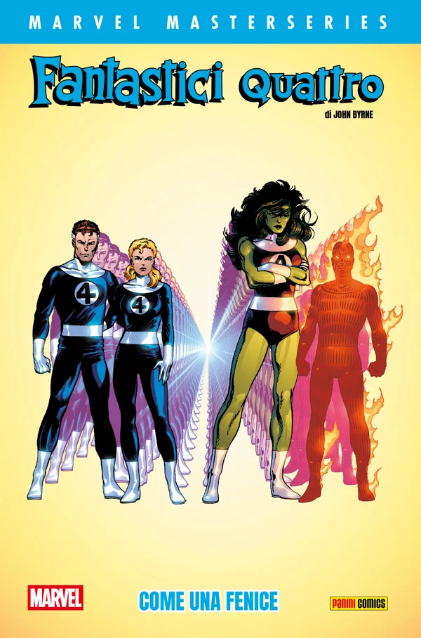 Copertina di Marvel Masterseries - Fantastici Quattro di John Byrne — Volume 4