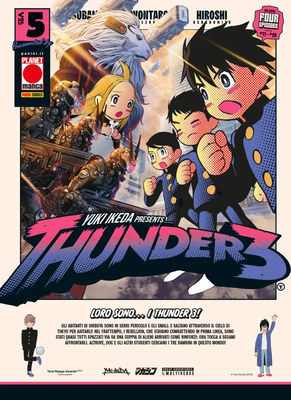 Thunder3 Vol. 5 copertina