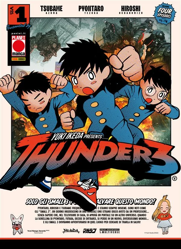 Thunder3 Vol. 1 copertina