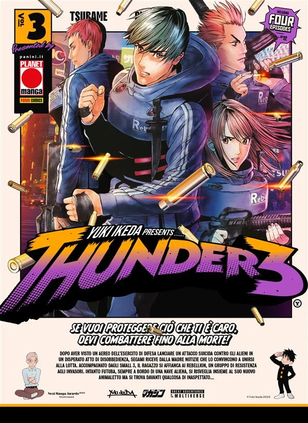 Thunder3 Vol. 3 copertina