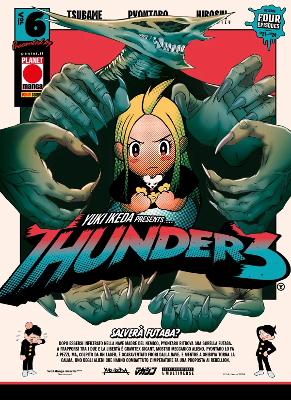 Thunder3 Vol. 6 copertina