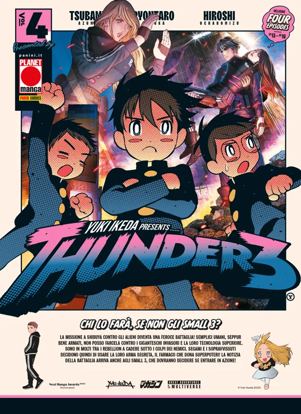 Thunder3 Vol. 4 copertina