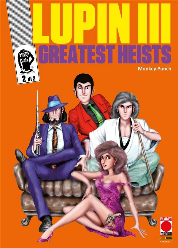 Lupin III - Gratest Heists 2 copertina