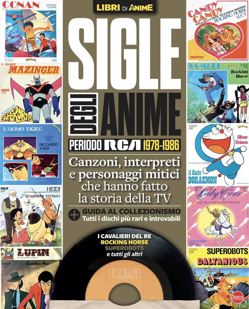 Sigle degli anime Periodo RCA 1978 -1986 copertina