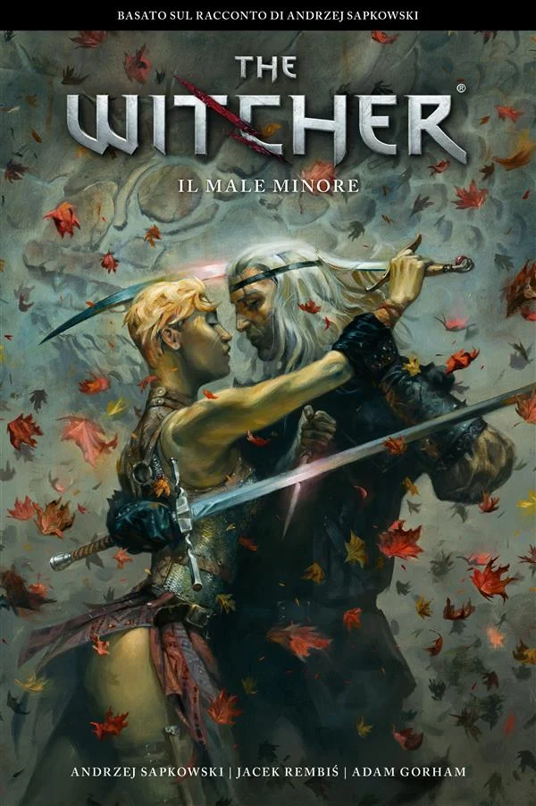 Copertina di The Witcher: Il male minore