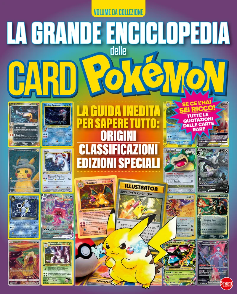 La grande enciclopedia delle carte Pokémon copertina