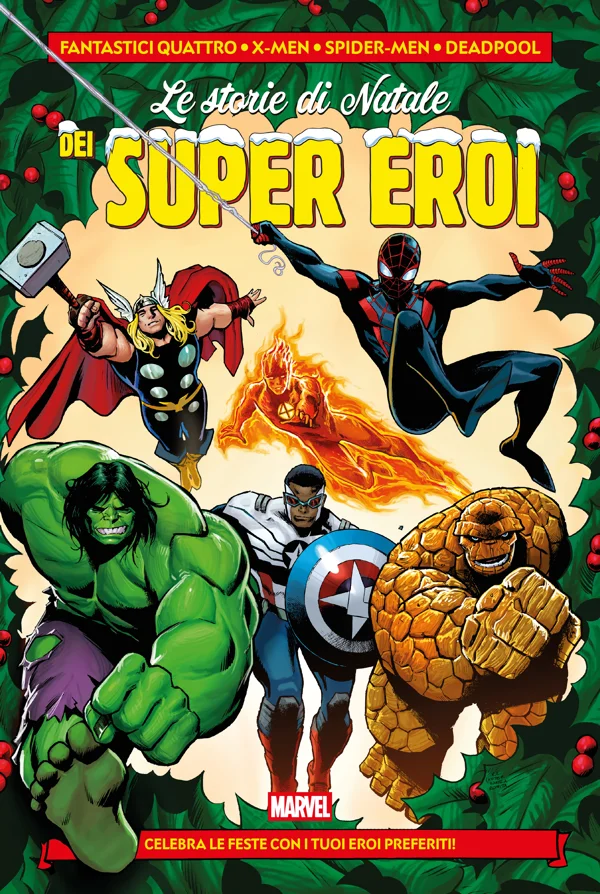 Copertina di Le storie di Natale dei Super Eroi — Volume 1