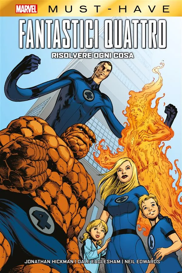 Marvel Must-Have: Fantastici Quattro - Risolvere ogni cosa cover