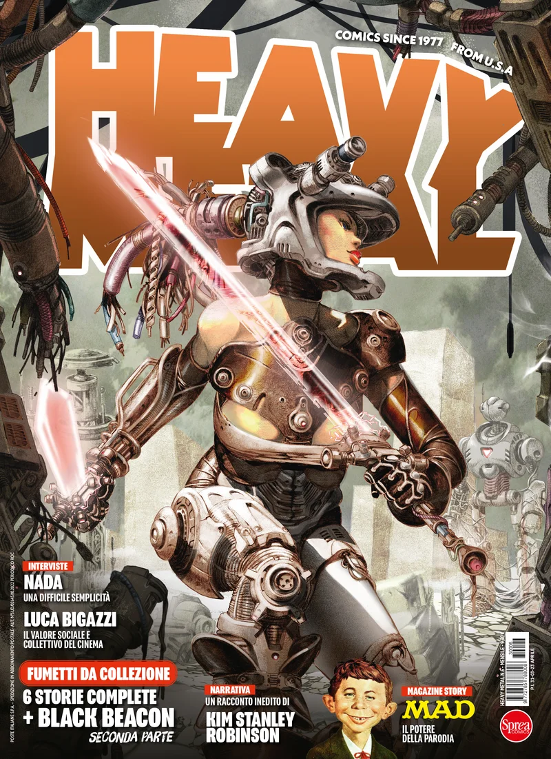 Heavy Metal 6 copertina