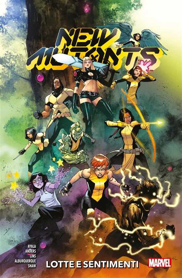 Copertina di New Mutants - Lotte e sentimenti — Volume 1