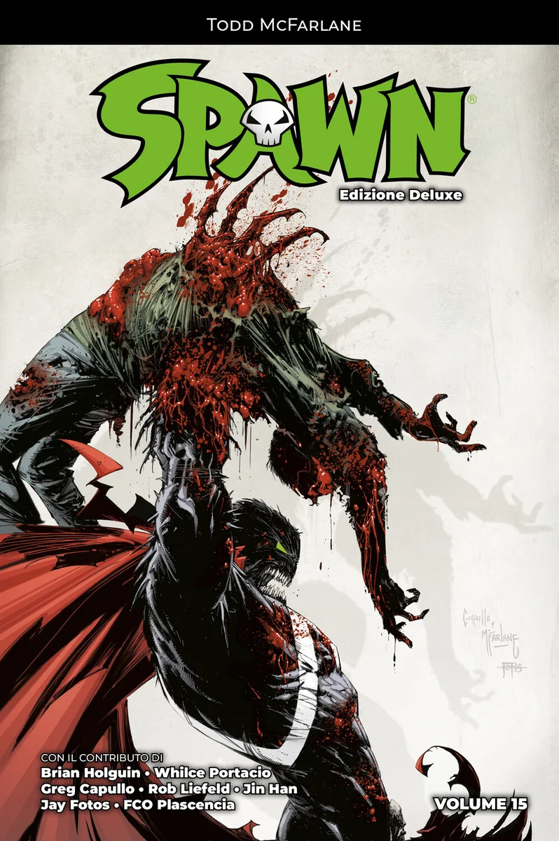 Spawn Edizione Deluxe 15 copertina