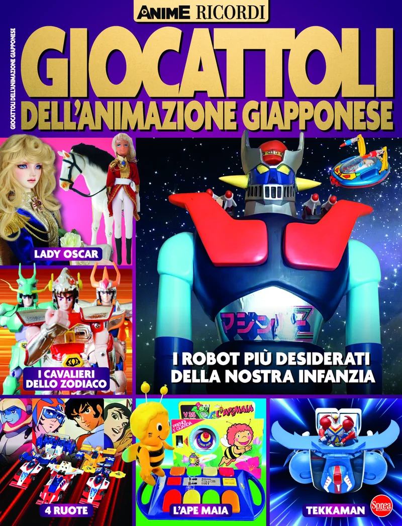 Giocattoli dell'animazione giapponese copertina