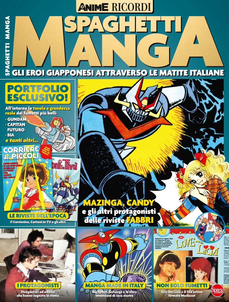 Spaghetti manga copertina