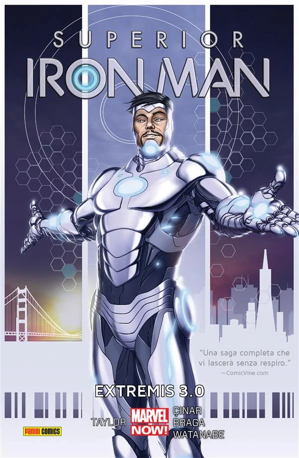 Copertina di Superior Iron Man - Extremis 3.0 — Volume 2