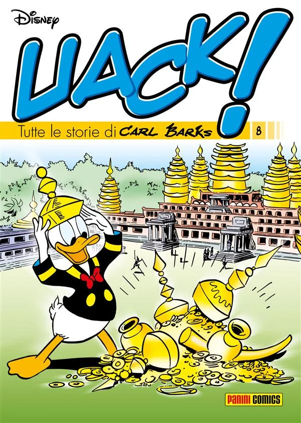 Uack! Tutte le storie di Carl Barks 8 copertina