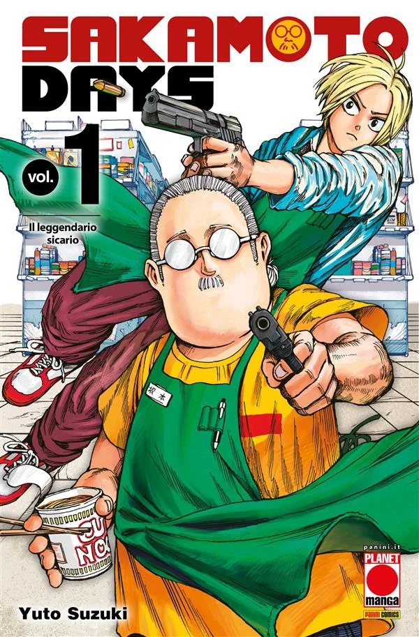 Sakamoto Days 1 copertina