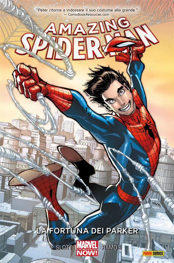 Amazing Spider-Man (2014) 1 copertina
