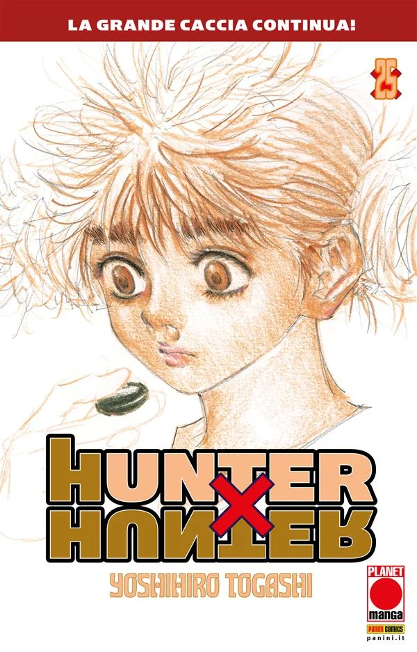 Hunter x Hunter 25 copertina