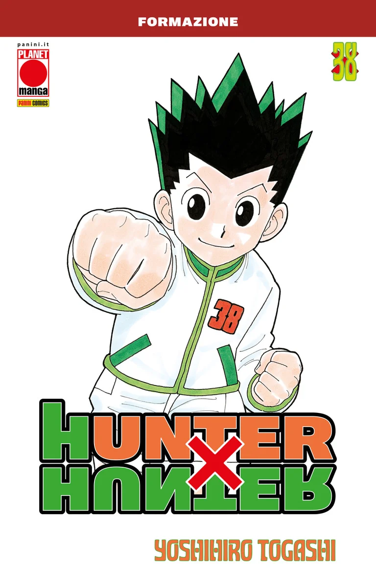 Hunter x Hunter 38 copertina