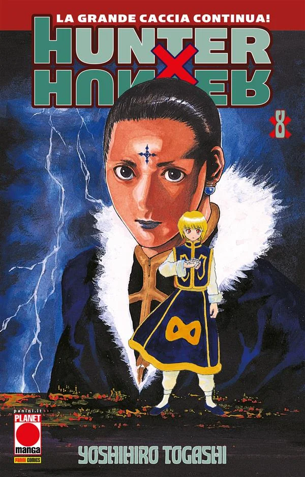 Hunter x Hunter 8 copertina