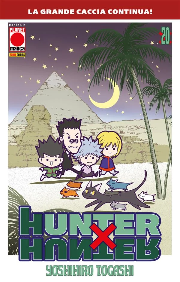 Hunter x Hunter 20 copertina