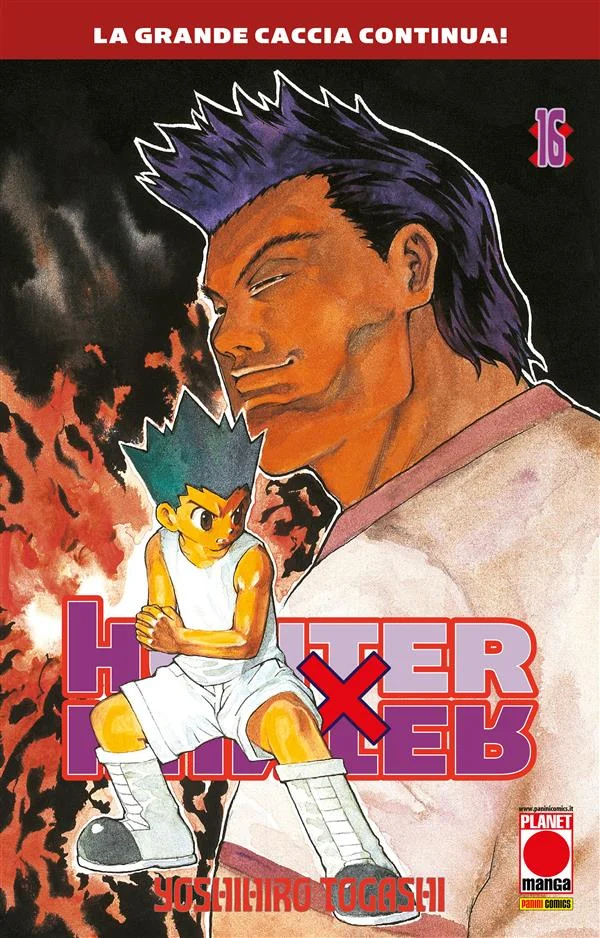 Hunter x Hunter 16 copertina