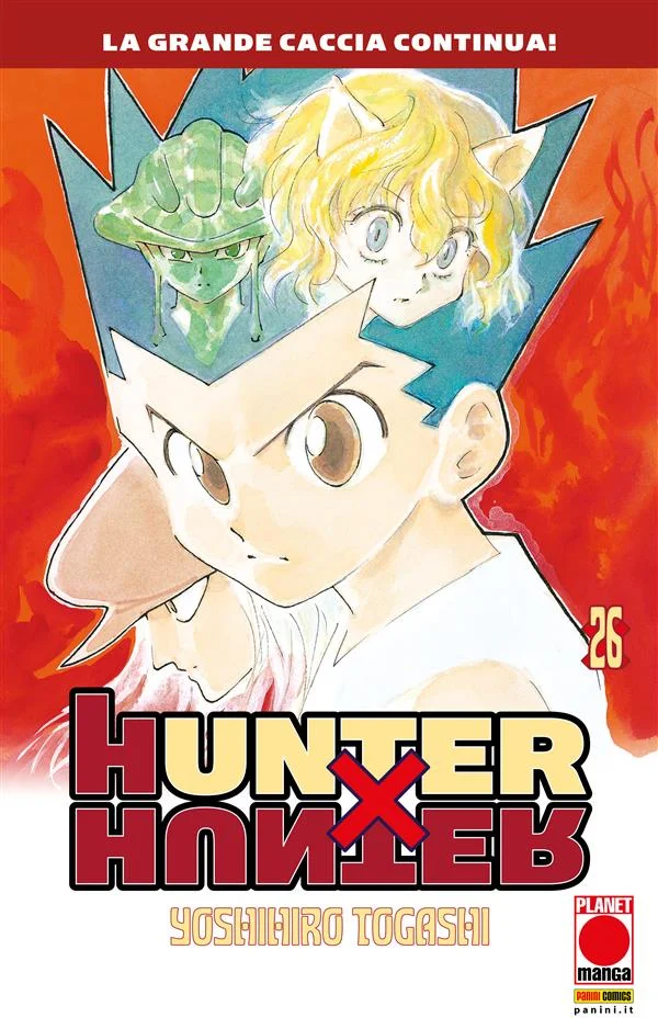 Hunter x Hunter 26 copertina