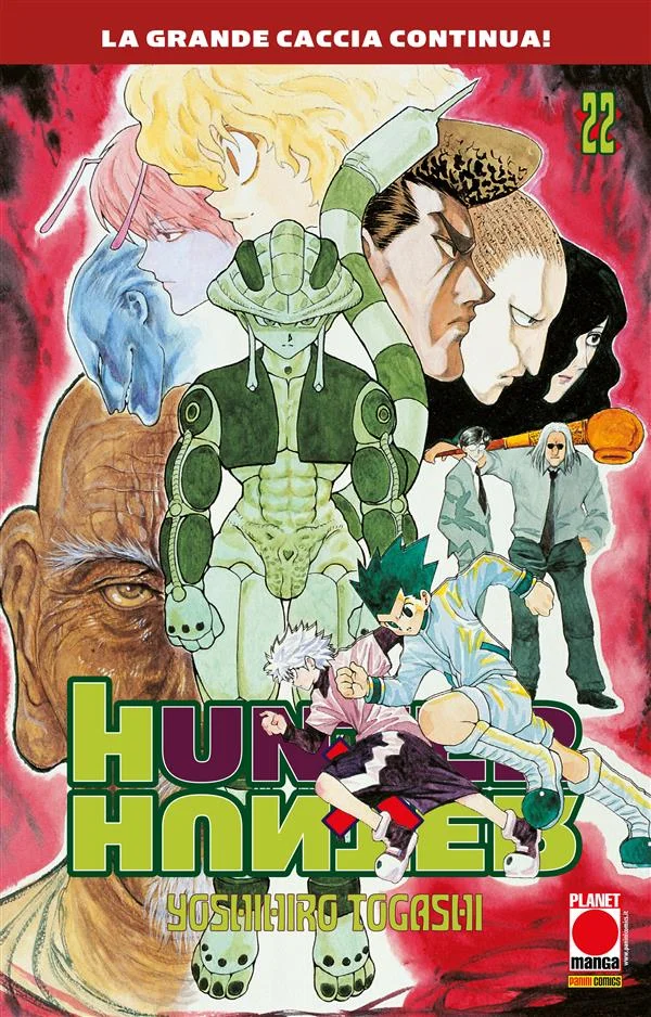 Hunter x Hunter 22 copertina