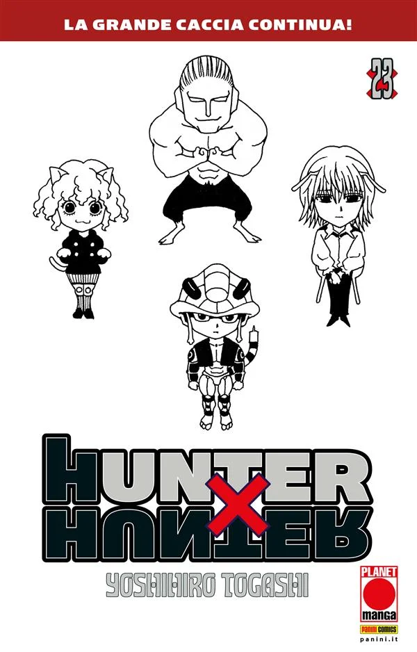 Hunter x Hunter 23 copertina