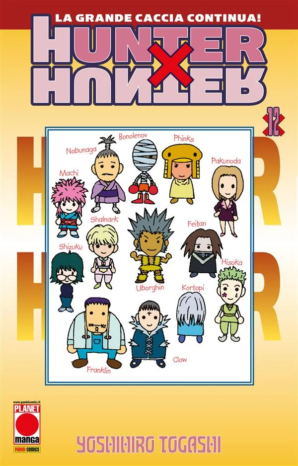 Hunter x Hunter 12 copertina