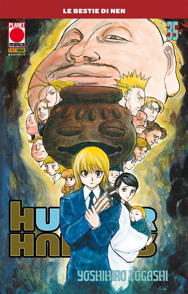 Hunter x Hunter 35 copertina